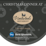 Ho ho ho it's a Christmas Dinner at Westwinds